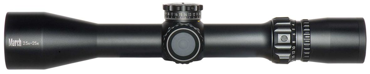 2.5x-25x42 MARCH SFP Rifle Scope - Image 2