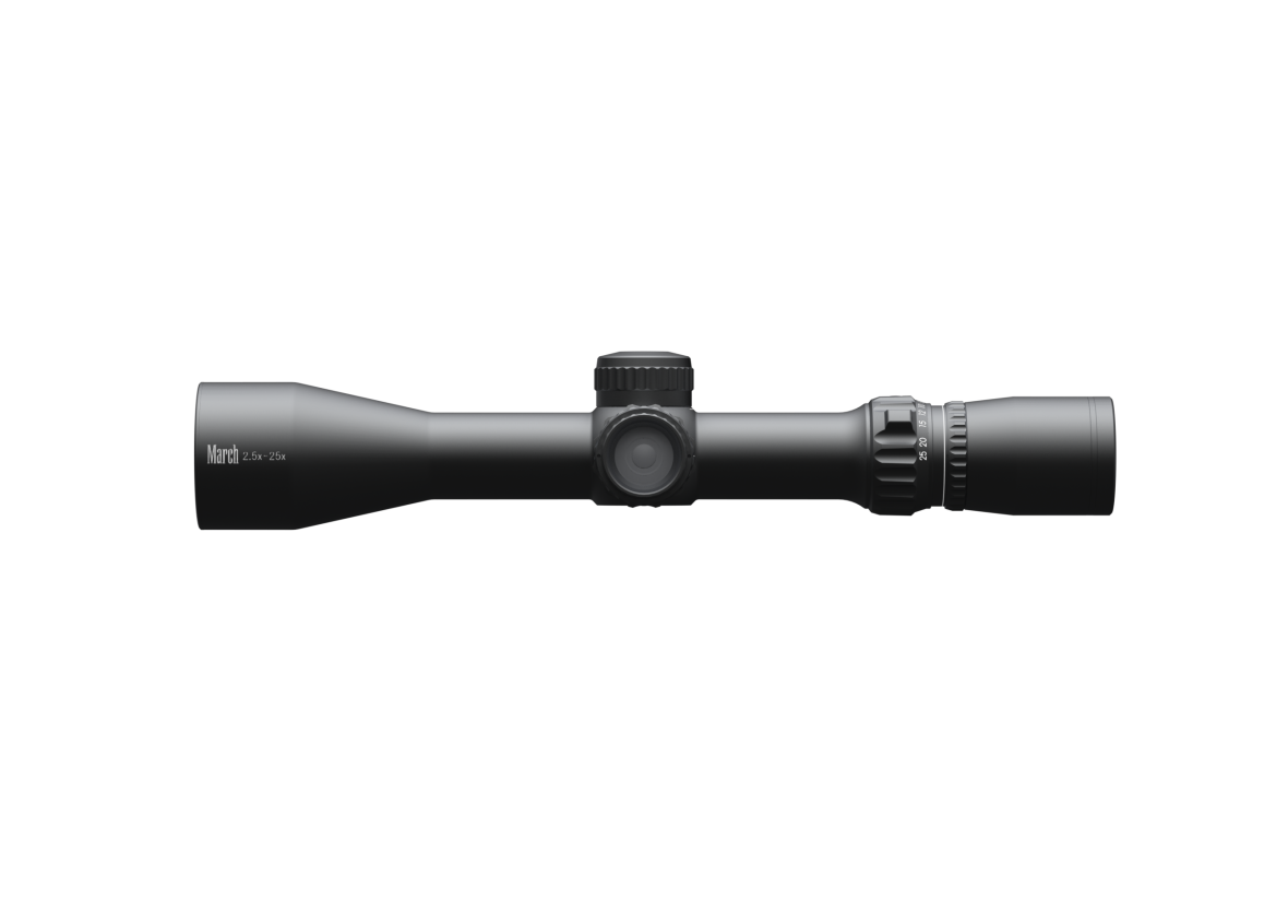 MARCH 2.5x-25x42 SFP Rifle Scope - Image 2