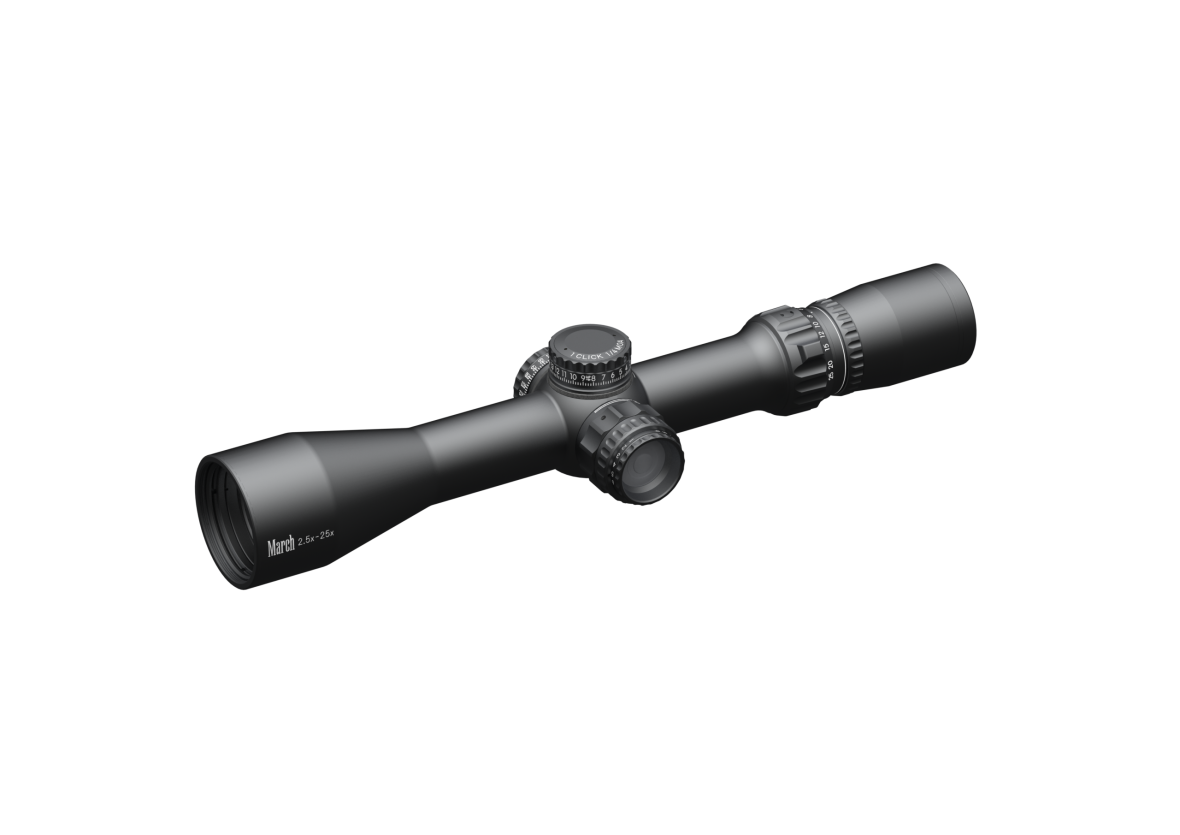 MARCH 2.5x-25x42 SFP Rifle Scope - Image 3