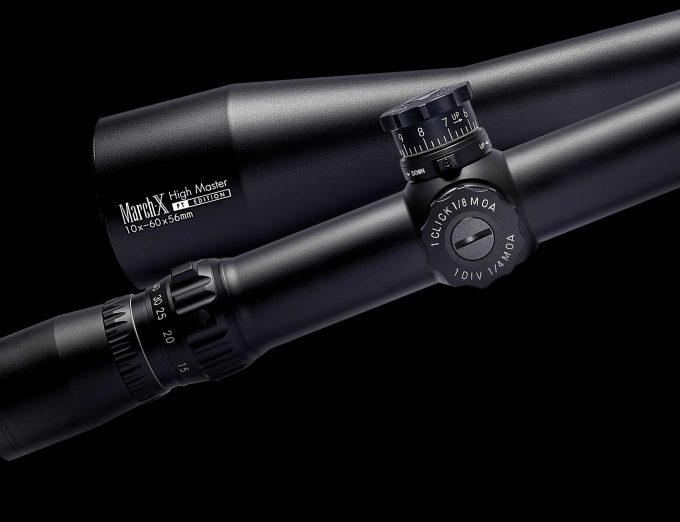 March 10x-60x56 SFP HM Field Target Rifle Scope
