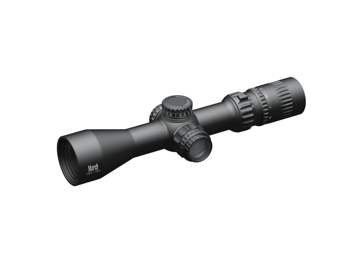 MARCH 1.5x-15x42 SFP Rifle Scope - Image 2