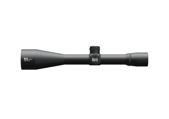MARCH 48x52 BR High Master Rifle Scope (SFP)