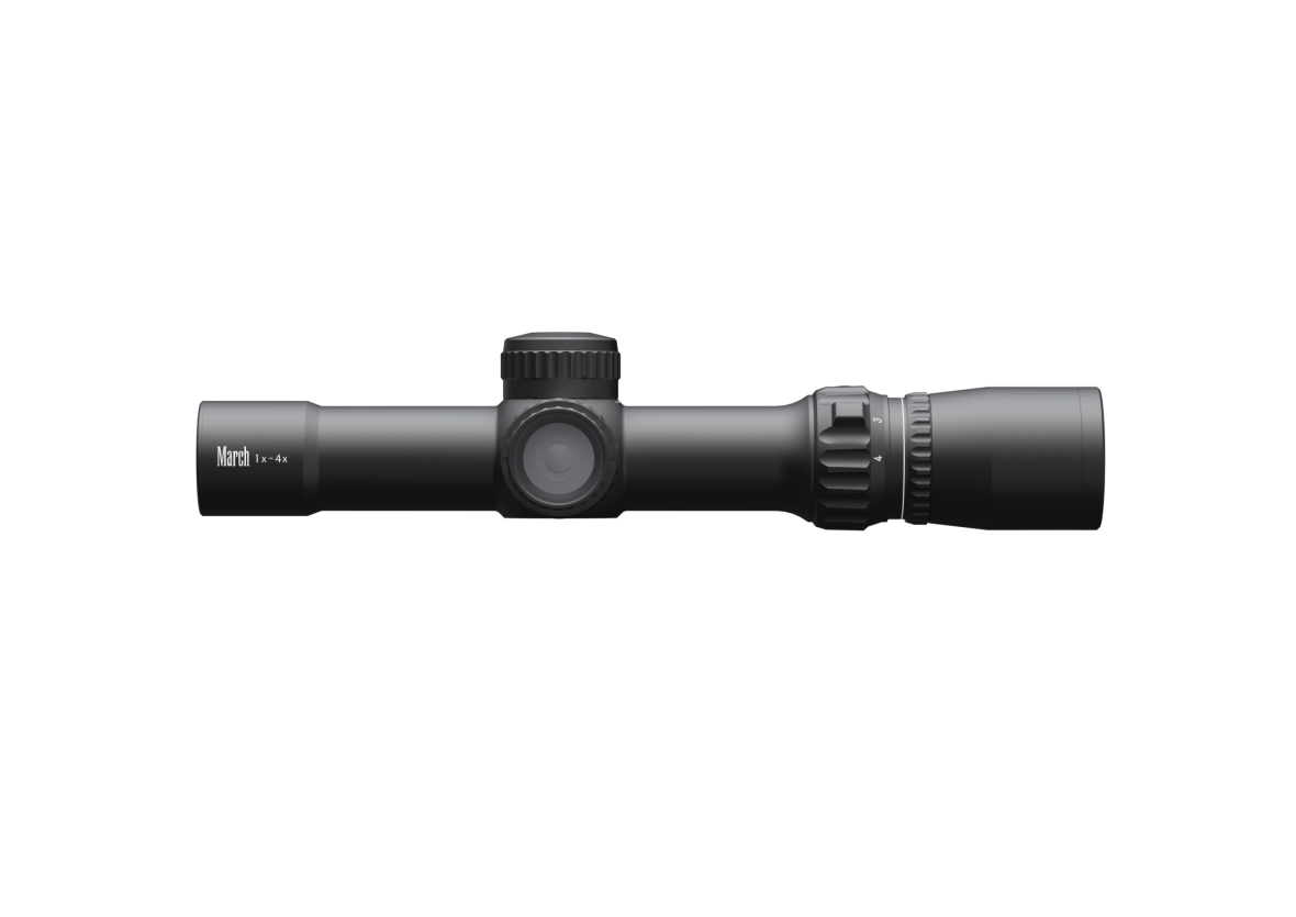 MARCH 1x-4x24 SFP Rifle Scope - Image 4