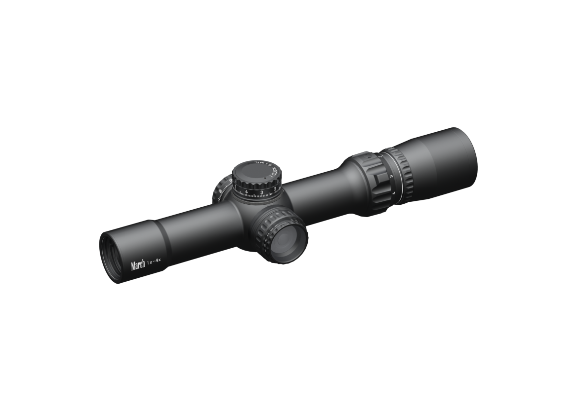 MARCH 1x-4x24 SFP Rifle Scope - Image 3